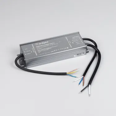 Блок питания ARPV-LG24250-PFC-0-10V-CV-CC (24V, 10.4A, 250W) (IP67 металл, 5 лет)