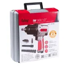                  Пневмогайковерт ударный IW900 1/2'' (880Нм,6.3бар,1/2''), набор головок,кейс
               
