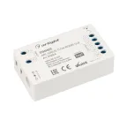 Диммер ARL-SIRIUS-TUYA-RGBW-SUF (12-24V, 4x4A, 2.4G) (Arlight, IP20 Пластик, 3 года) | 032345 | Arlight