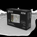 Блок питания для светодиодной ленты LED STRIP PS 40W 12V IP20 | 202003040 | Gauss