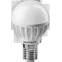 Лампа светодиодная LED 8вт E14 белый матовый шар
