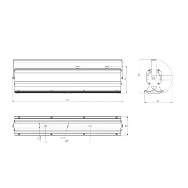 Светильник Kengo SE 80/11400 Г60 3K лира