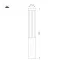 Светильник LGD-CASTELLO-BOLL-H1200-20W Warm3500-MIX (GR, 80 deg, 230V) (Arlight, IP65 Металл, 5 лет)