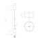Светильник ALT-LINEAIR-FLAT-UPDOWN-DIM-S2094-1200-40W Warm3000 (BK, 100 deg, 230V) (ARL, IP20 Металл, 3 года)