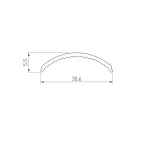 Светильник ALT-LINEAIR-FLAT-DIM-L60-2094-3W Day4000 (BK, 100 deg) (IP20 металл, 3 года)