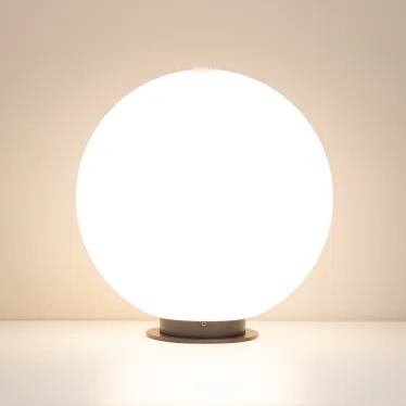 Светильник светодиодный KT-GLOBE-R400-12W Warm3000 (DG, 275 deg, 24V) (ARL, IP65 металл, 3 года)
