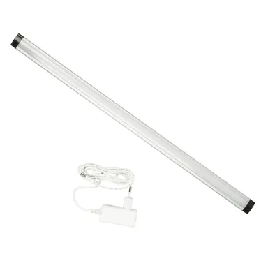 Светильник светодиодный для мебели ULI-F48-5W/4500K SENSOR IP20 SILVER 500*25*9мм 400Lm
