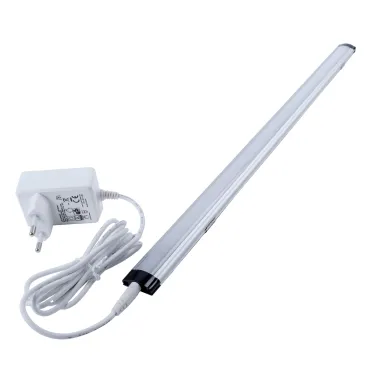 Светильник светодиодный для мебели ULI-F48-5W/4500K SENSOR IP20 SILVER 500*25*9мм 400Lm