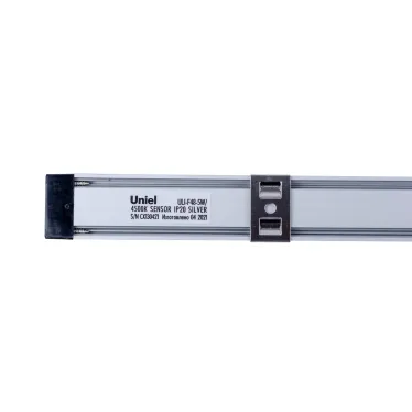 Светильник светодиодный для мебели ULI-F48-5W/4500K SENSOR IP20 SILVER 500*25*9мм 400Lm