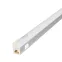 ULI-L02-10W-4200K-SL Линейный светильник LED (аналог Т5), 800Lm, 4200К, выключатель на корпусе. Цвет корпуса - серебристый