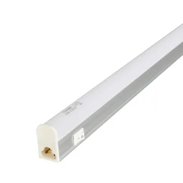 ULI-L02-10W-4200K-SL Линейный светильник LED (аналог Т5), 800Lm, 4200К, выключатель на корпусе. Цвет корпуса - серебристый