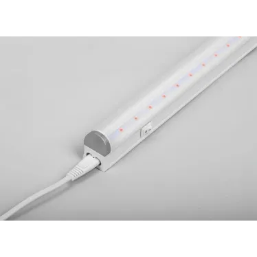 Светильник светодиодный для растений AL7000 14W AC220-240V, пластик,IP40,с выключателем, сет. шнуром, коннек-ом1175*28*35мм | 28927 | FERON