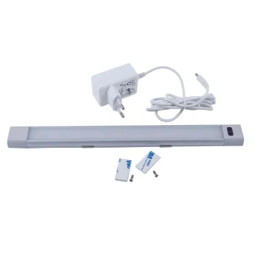 Светильник светодиодный для мебели ULI-F47-5W/4500K/DIM SENSOR IP20 SILVER 300х30х11,5мм 400Лм