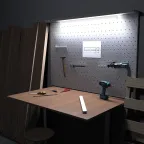 Светильник светодиодный линейный матовый TL Elementary 10W 4000K 867х22х33, 700лм 1/25 | 130411210 | Gauss