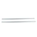 Светильники светодиодные для мебели UЛм-F45-2x6W/4500K IP20 SILVER набор из 2-х шт Механический выключатель 600*25*8мм 2*500Лм