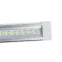 Светильники светодиодные для мебели UЛм-F45-2x6W/4500K IP20 SILVER набор из 2-х шт Механический выключатель 600*25*8мм 2*500Лм