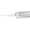 Светильники светодиодные для мебели UЛм-F45-2x6W/4500K IP20 SILVER набор из 2-х шт Механический выключатель 600*25*8мм 2*500Лм