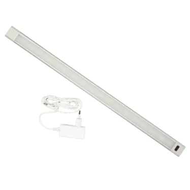 Светильник светодиодный для мебели ULI-F47-8W/4500K/DIM SENSOR IP20 SILVER 500х30х11,5мм 600Лм