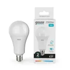 Лампа светодиодная LED 30 Вт 2360 лм 4100К А67 груша нейтральный E27 AC 220В Elementary Gauss