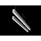 Светильник светодиодный ДПО/ДСО-23Вт 3000К X-Line EM 1h Черный