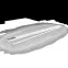 Светильник светодиодный TL Elementary линейный 12W 1000lm 6500K IP20 870х22х33 LED 1/25 | TL006 | Gauss
