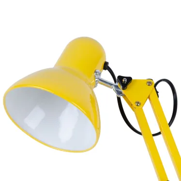 Светильник настольный Е27 60W Механический выключатель TLI-221 LIGHT YELLOW E27 Желтый