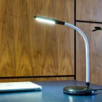 Светильник настольный 7W Механический выключатель TLD-561 Black/LED/450Lm/4500K Черный