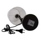 Светильник UML-B465 E14 SILVER настольный декоративный Кот, под лампу Е14, 40W. Механический выключатель. Серебристый
