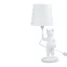 Светильник UML-B465 E14 WHITE настольный декоративный ''Кот'', под лампу Е14, 40W. Механический выключатель. белый.