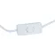 Светильник UML-B465 E14 WHITE настольный декоративный ''Кот'', под лампу Е14, 40W. Механический выключатель. белый.