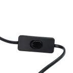 Светильник настольный UML-B401 E27 LIGHT GREY/WOOD декоративный под лампу Е27, 40W. Механический выключатель. Светло-серый. ТМ Uniel