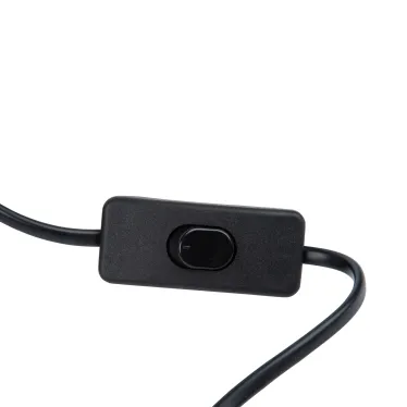 Светильник настольный UML-B401 E27 LIGHT GREY/WOOD декоративный под лампу Е27, 40W. Механический выключатель. Светло-серый. ТМ Uniel