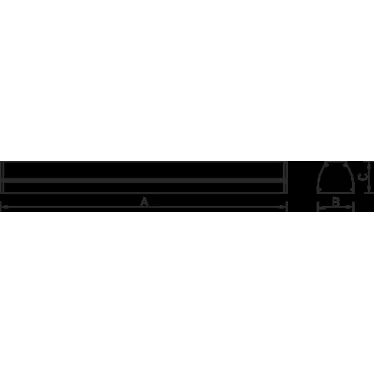 Светильник ЛСО LINER/S DR 235 HF W 2х35Вт Т5 G5 ЭПРА IP20 | 4477000090 | Световые Технологии