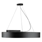 Светильник светодиодный Geometria Ring SPO-132-B-40K-088 88Вт 4000К 6000Лм IP40 800*800*80 черный подвесной | Б0050561 | ЭРА