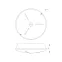 Светильник SP-TOR-RING-HANG-R460-33W Warm3000 (WH, 120 deg) (ARL, IP20 Металл, 3 года)