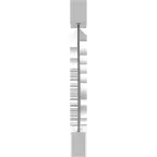 Светильник PROFILE 30L P LED WH 2400 4000K