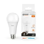 Лампа светодиодная LED 25 Вт 2000 лм 3000К А70 груша теплый E27 AC 220В Elementary Gauss