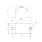 Светильник SP-LINE-HANG-ARC-O3535-D350-35W Day4000 (BLACK, 230V) (, Металл)