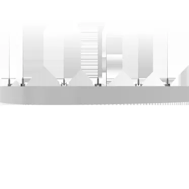 Светильник светодиодный CYCLE TRIO P LED 1700/1400 4000K km