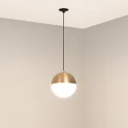 Светильник светодиодный SP-EMISFERO-HANG-BUILT-R150-11W Day4000 (GD, 170 deg, 230V) (ARL, IP65 Алюминий, 3 года)