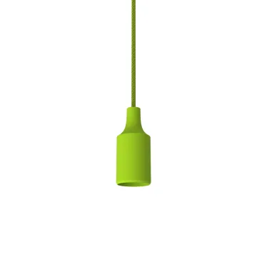 Светильник подвесной под лампу 1хE27 AC 220В Зеленый IP20 1000х40х94мм Пластик Decor Gauss