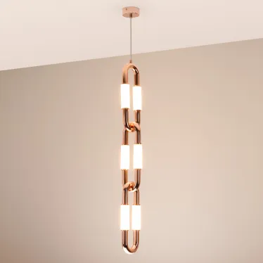 Светильник светодиодный SP-AMPIRIUS-HANG-H881-L120-10W MIX (BRASS, 360 deg, 230V) (ARL, IP20 Металл, 3 года)