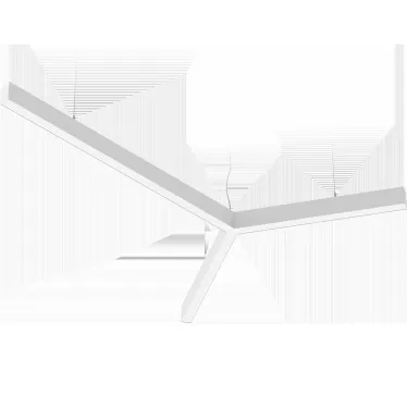 Светильник PROFILE 30L P LED STAR 1x500/2x300 WH 4000K
