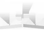 Светильник PROFILE 30L P LED STAR 1x500/2x300 WH 4000K