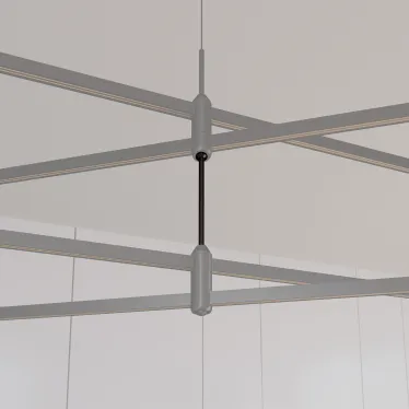 Светильник SP-LINE-HANG-4970-L970-41W Day4000 (RAL9006, 120 deg, 230V) IP33 (Arlight, Металл)