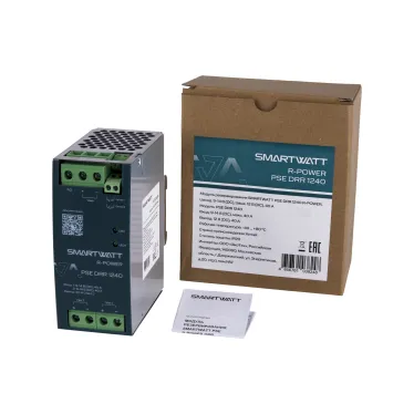 Модуль резервирования SMARTWATT PSE DRR 1240 R-POWER, Uвход. 9-14 В (DC), Uвых. 12 В (DC), 40 А