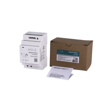 Импульсный блок питания SMARTWATT PSE DR 1260 S-POWER, 12 В, 60 Вт, 4,5 А