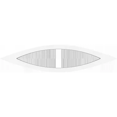 Светильник светодиодный SHARP FLD/P (1350) 840 WH