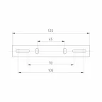 Светильник SP-TROPIC-SURFACE-R18-L5000-58W Warm3000 (GD, 360 deg, 230V) (Arlight, IP20 Пластик, 3 года)