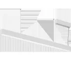 Светильник PROFILE 60L P LED 1200 WH 4000K